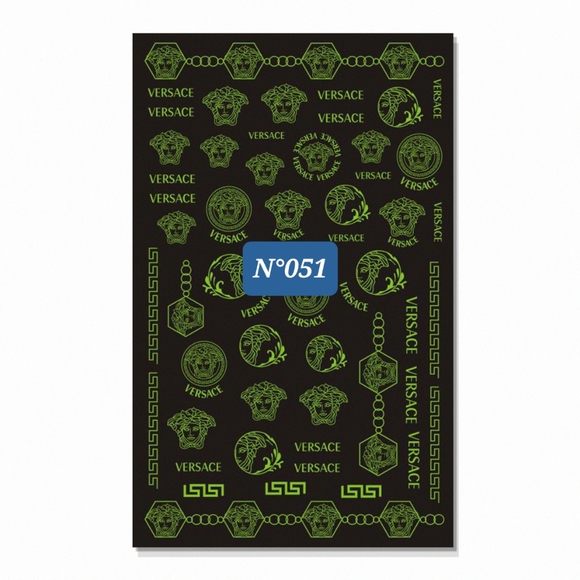 NWT Nail Art Design Decal Stickers N°51! - Picture 11 of 12